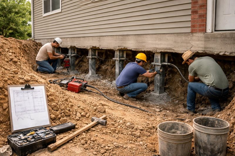 Top Concrete Foundation Repair Companies in Tinley Park, IL